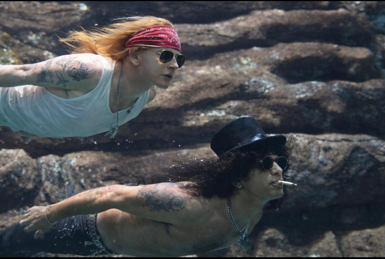 Peixes viram rockstars: Bioparque Pantanal entra no clima e batiza dupla de Axl e Slash