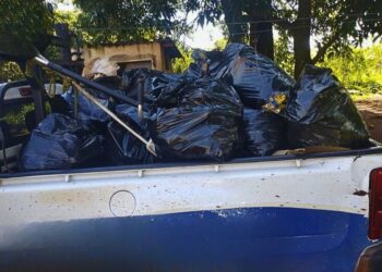 Força-tarefa em Dourados retira 20 toneladas de lixo em combate à chikungunya na Reserva Indígena