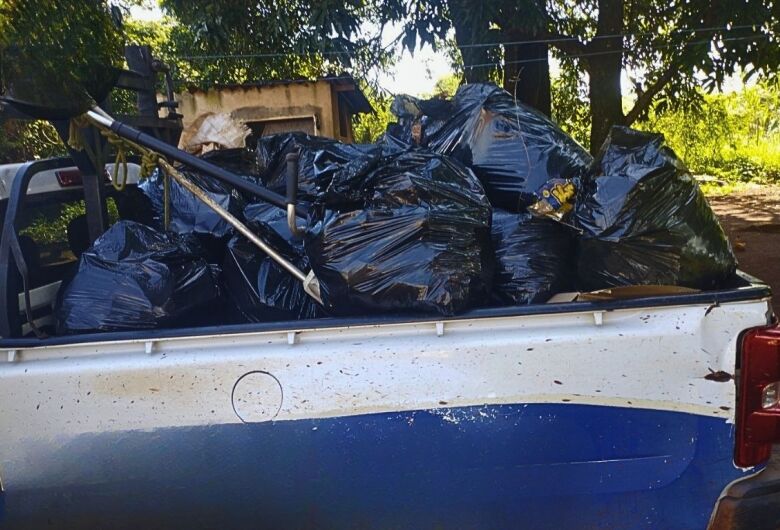 Força-tarefa em Dourados retira 20 toneladas de lixo em combate à chikungunya na Reserva Indígena