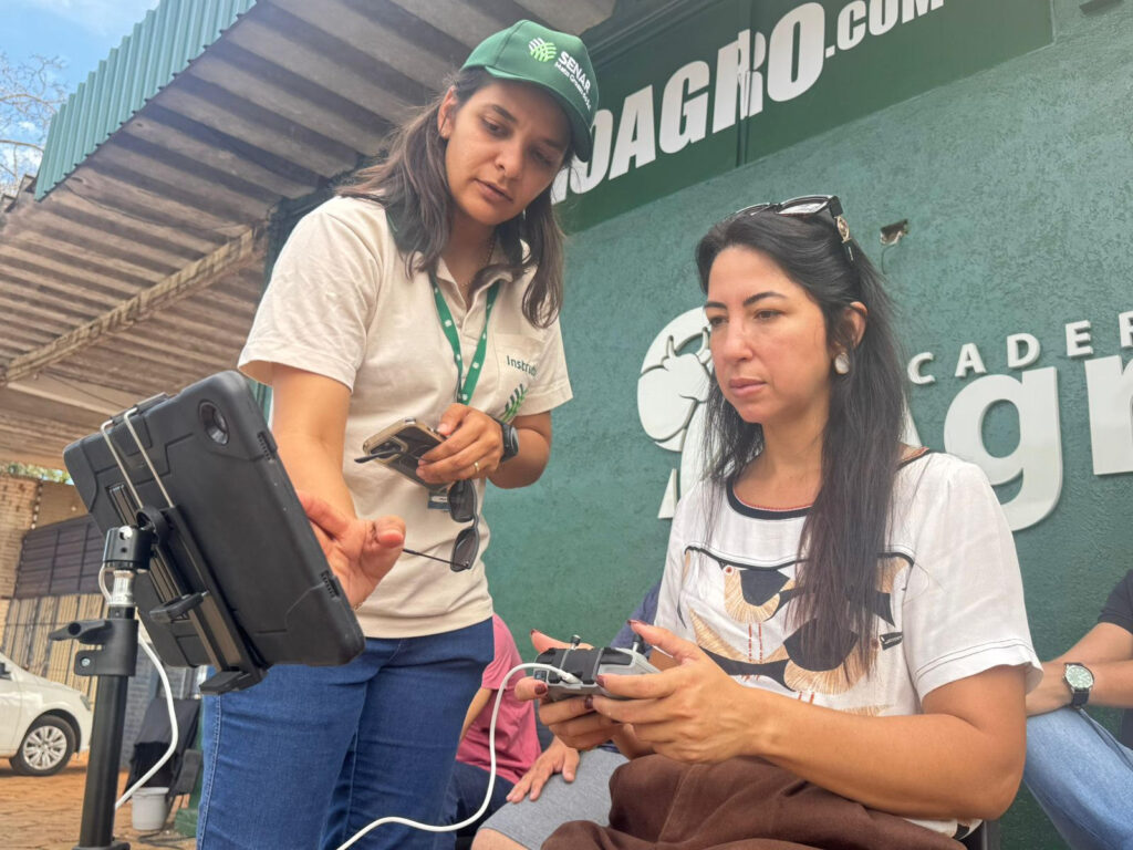 Curso de drones abre caminho profissional na Expogrande Curso de drones abre caminho profissional na Expogrande