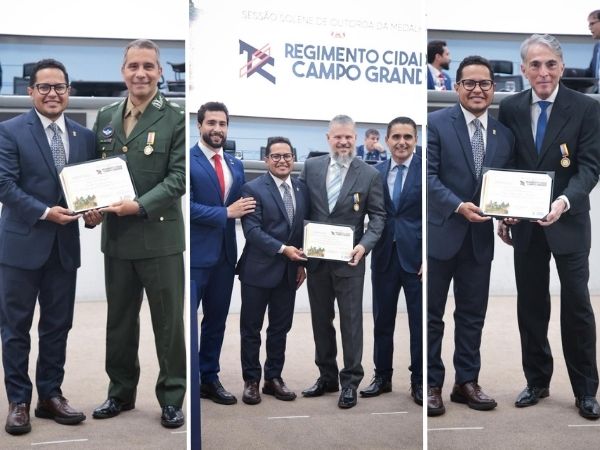 Papy entrega medalha a militares e destaca atuação do Exército em Campo Grande