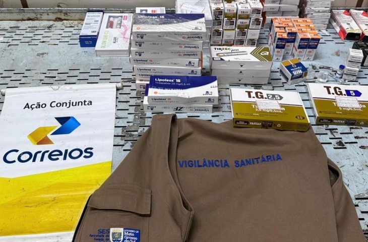 “Rota do emagrecimento proibido”: quase 1 tonelada de canetas irregulares é barrada em MS