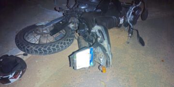Motociclista morre após fuga e queda durante perseguição policial