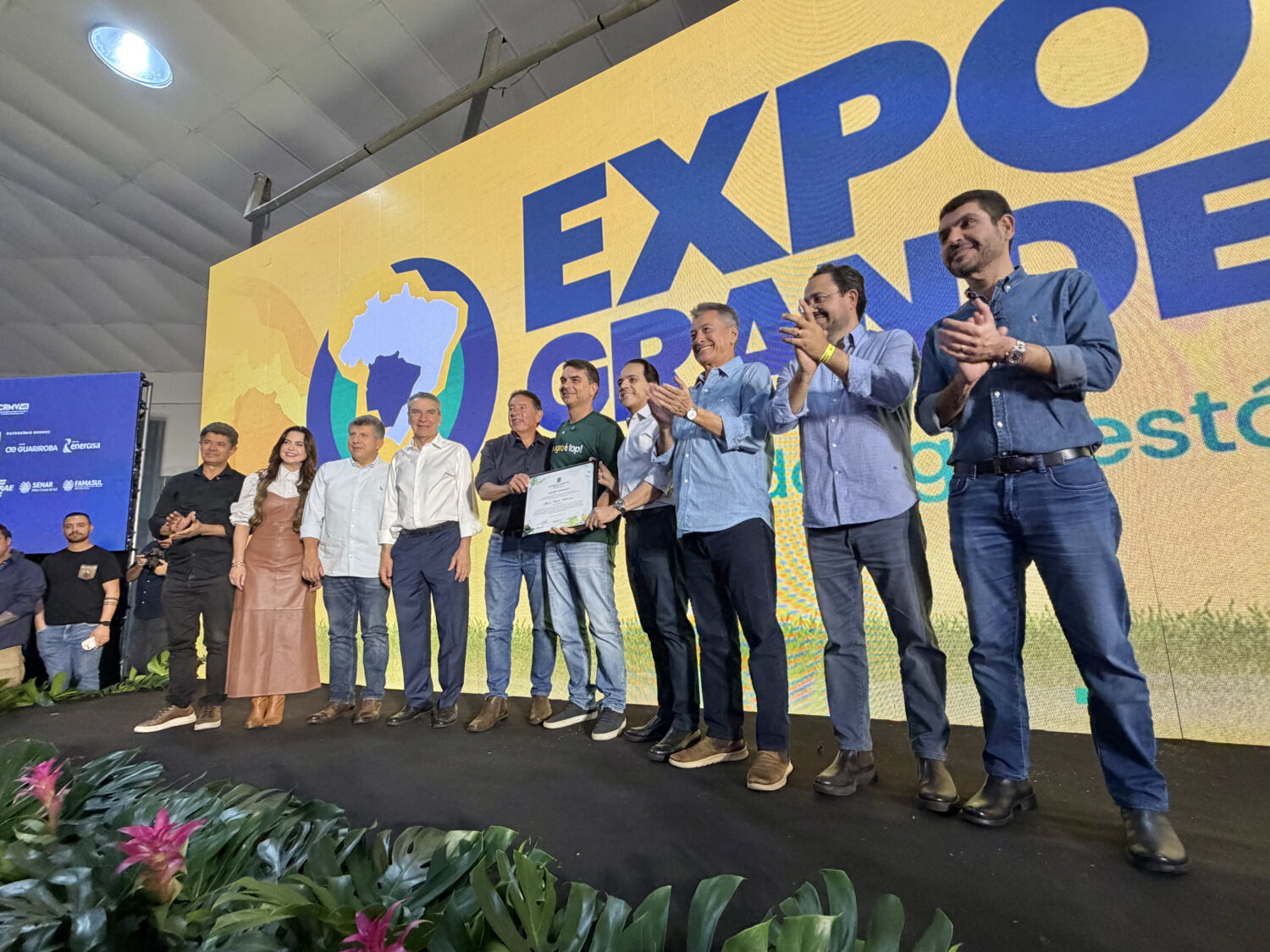 Gerson destaca papel do agro na abertura da 86ª Expogrande em Campo Grande