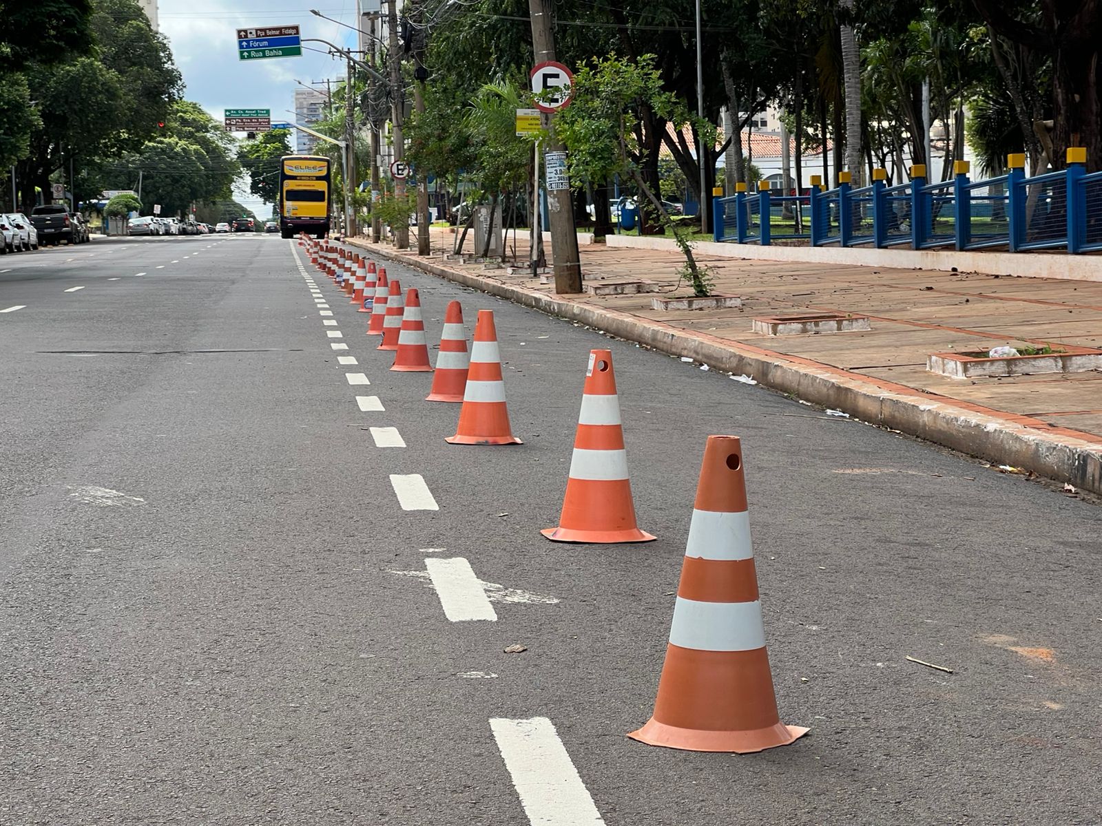 Intervenção na Rua Goiás muda trânsito e Agetran orienta desvios