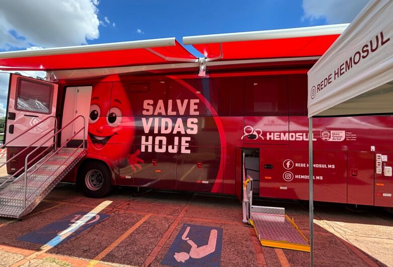 Governadoria vira ponto de doação com nova edição do Sangue MS