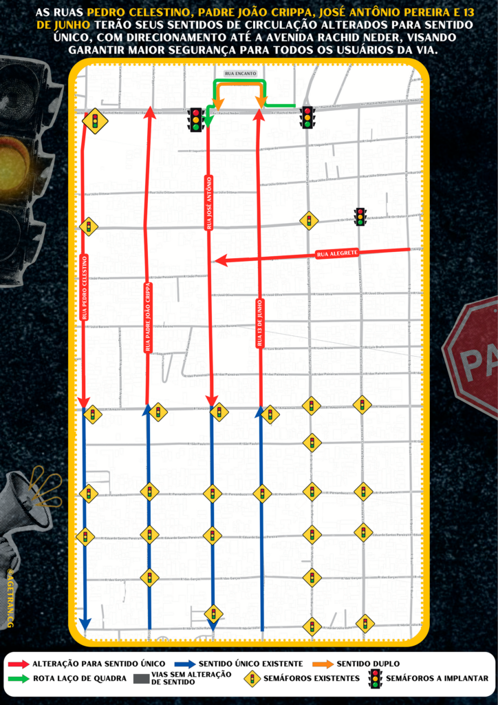 Agetran altera trânsito no São Francisco; veja o que muda Agetran altera trânsito no São Francisco; veja o que muda