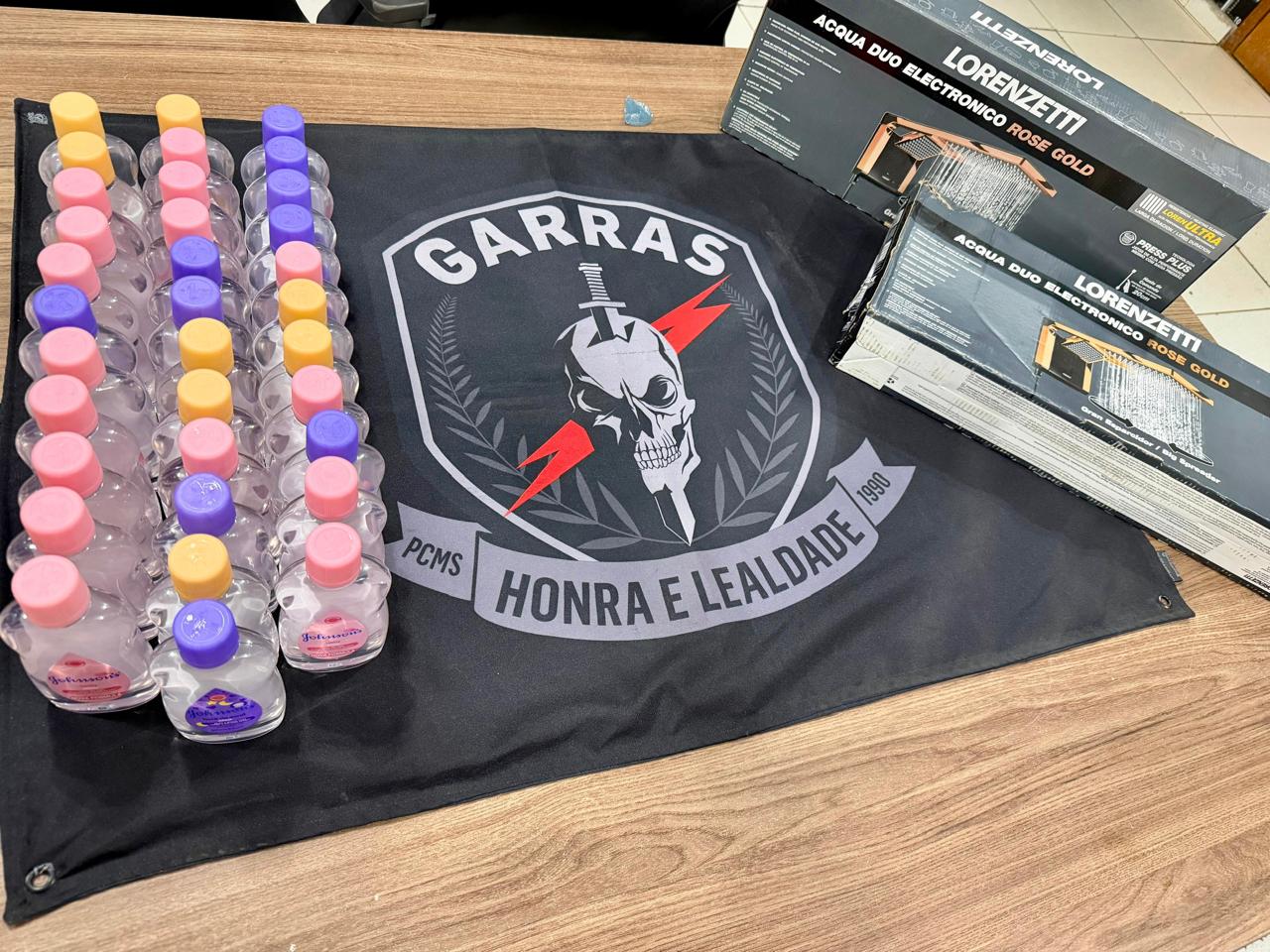 Foragido da Justiça é capturado com mercadorias furtadas no Aero Rancho