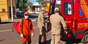 Atropelamento no centro deixa jovem ferida durante expediente de trabalho