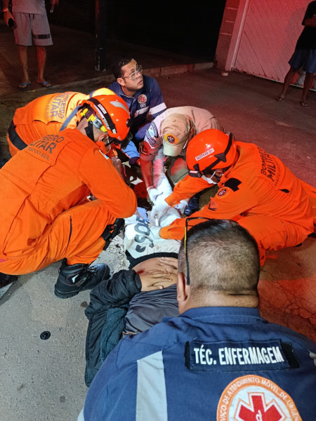 Motorista foge após acidente e deixa jovem de 18 anos ferido no trânsito