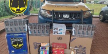 Polícia Rodoviária apreende mercadorias ilegais na MS-166 em Bonito