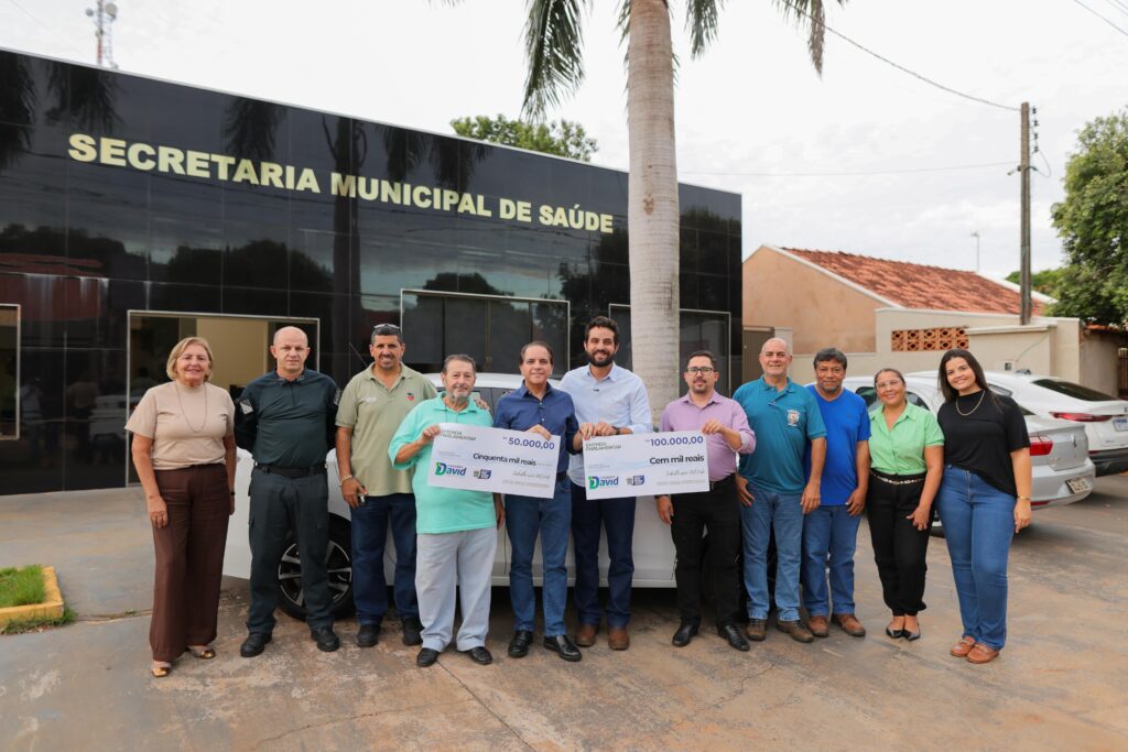 Deodápolis recebe veículo e novo recurso de Coronel David para ampliar serviços da Saúde