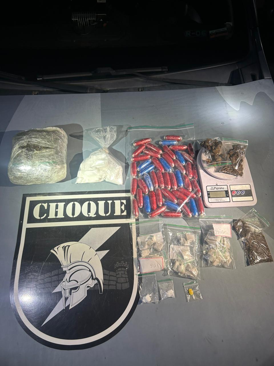 Dois são detidos após apreensão de drogas na região do Tijuca, em Campo Grande