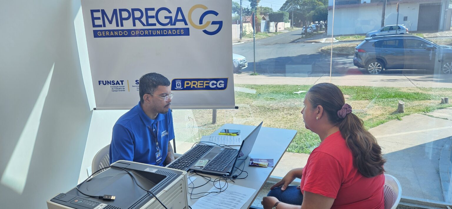 Emprega CG leva mais de 200 vagas no Jardim Moema esta semana