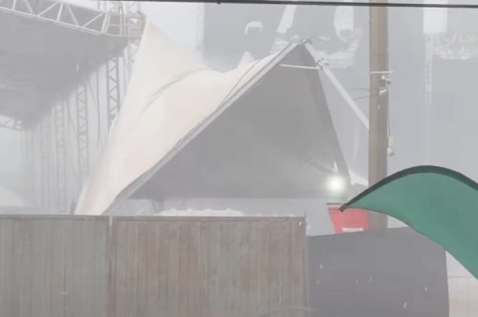Após estragos de temporal no domingo, show do Thiaguinho também é cancelado
