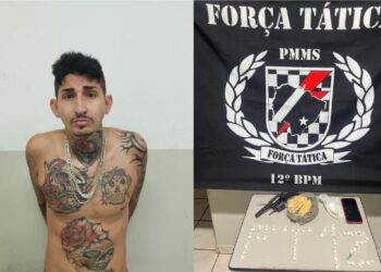 Suspeito de matar desafeto com tiro na cabeça é preso com arma e drogas em zona rural
