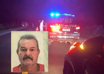 Idoso morre após cair de moto na BR-060, próximo a Jardim