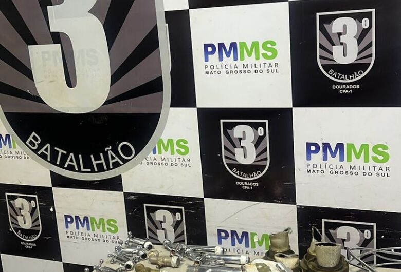 Furtos em série contra escolas terminam com prisão de foragido e recuperação de materiais