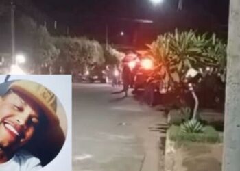 Homem com histórico criminal é morto a tiros por dupla encapuzada na frente da família