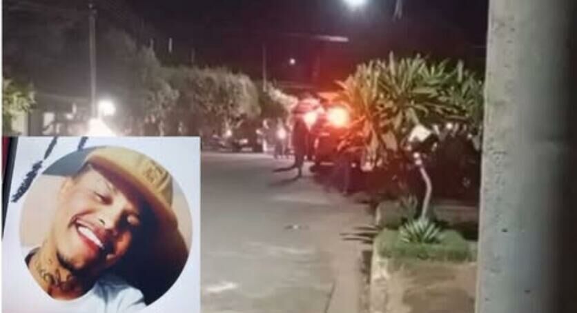 Homem com histórico criminal é morto a tiros por dupla encapuzada na frente da família