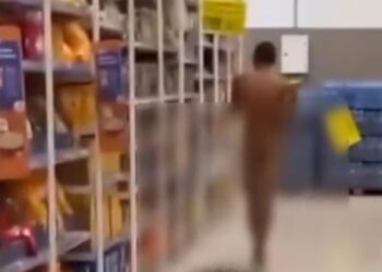 Nu em shopping, homem invade mercado, furta roupa e acaba preso em Campo Grande