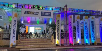 Prefeitura aposta em tecnologia e apresenta robô humanoide na Expogrande