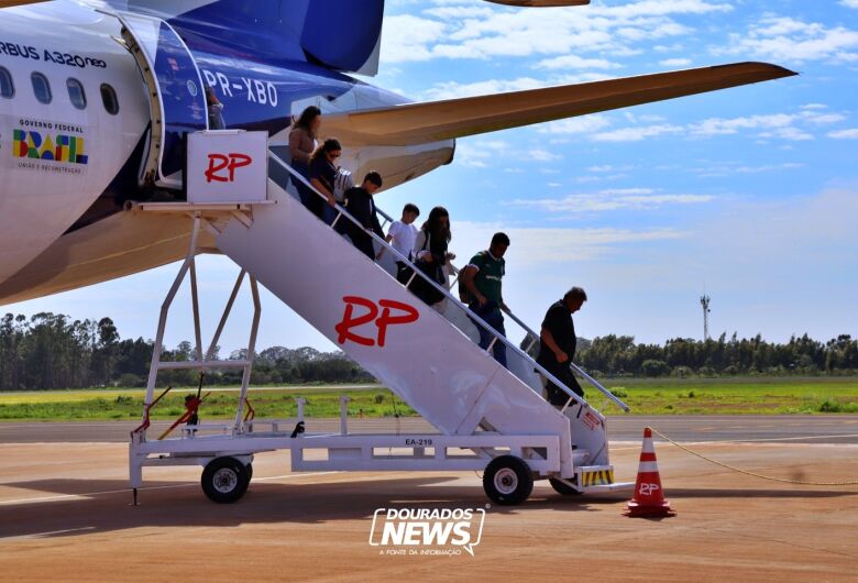 Dourados passa a ter voos diários e movimento dispara no aeroporto