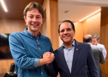 Coronel David reforça apoio a investimentos em asfalto e saneamento para Rio Brilhante