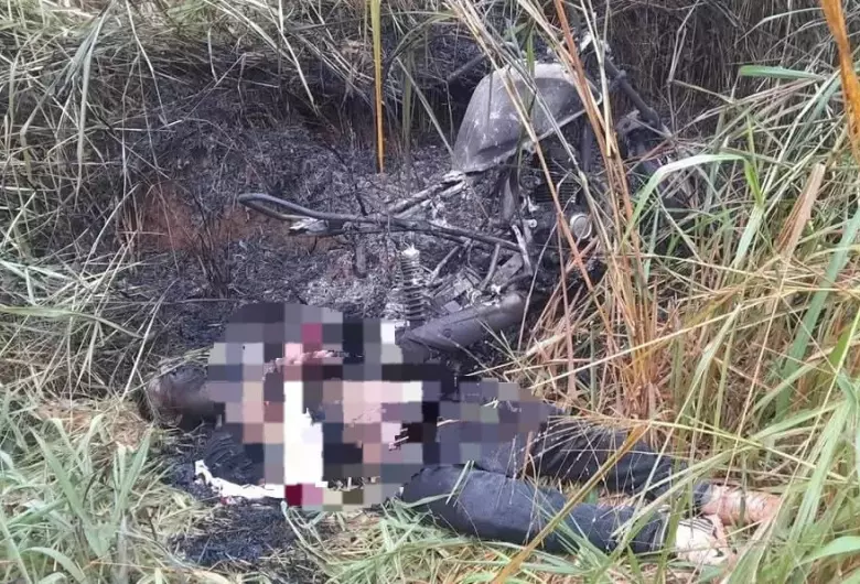 Homem é encontrado morto com mãos amarradas e corpo queimado na fronteira