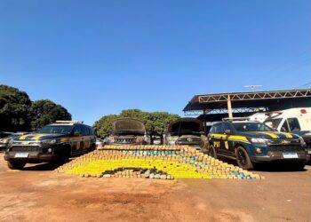 PRF apreende mais de meia tonelada de cocaína após perseguição em Campo Grande