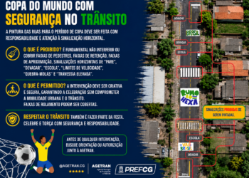 Agetran alerta para regras em pinturas de ruas durante a Copa