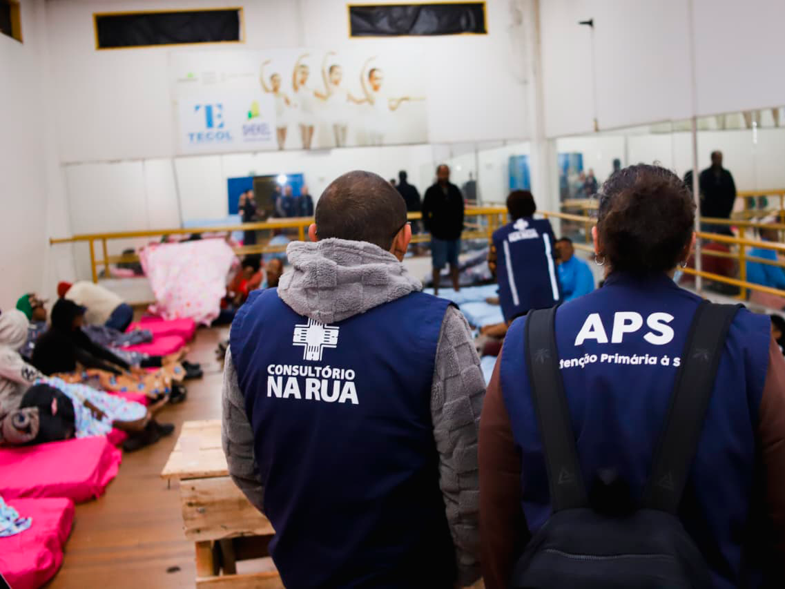 SAS acolhe 73 pessoas durante madrugada fria 