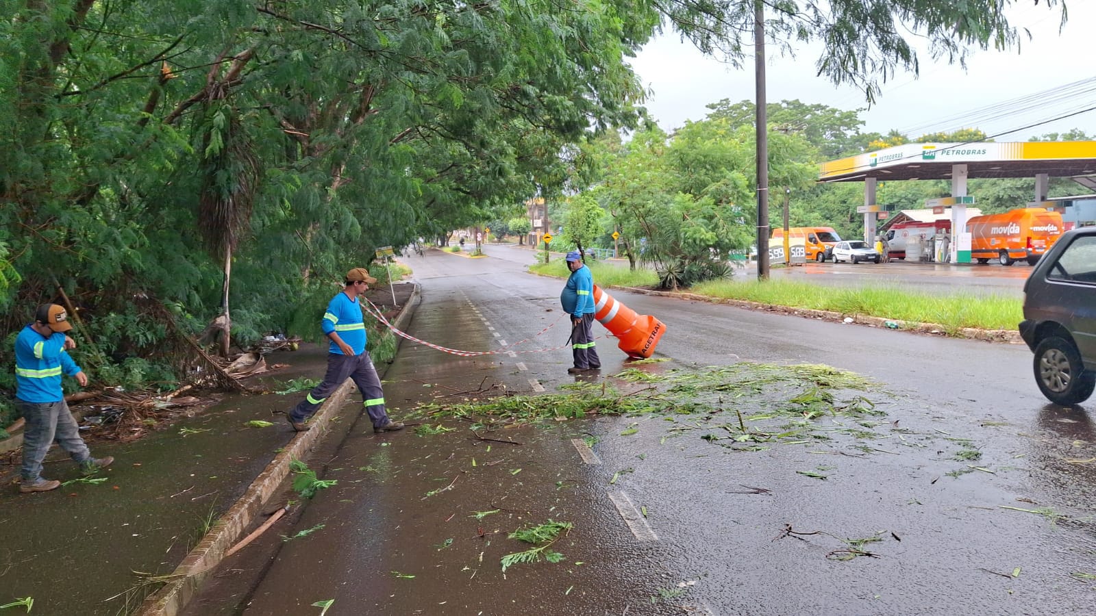 Alerta laranja coloca Campo Grande e MS em risco de tempestades até domingo
