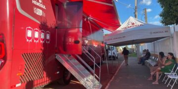 Ônibus do Hemosul leva doação de sangue ao interior e facilita acesso da população