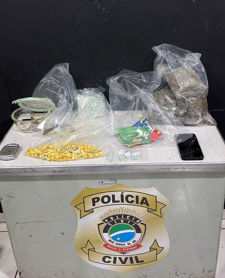 Ecstasy gourmet e LSD: casal é preso com laboratório do tráfico