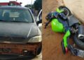 Motociclista tem perna amputada após grave acidente