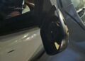 Motorista bêbado bate carro em frente a escola Motorista bêbado bate carro em frente a escola