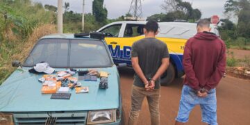 Adolescentes são apreendidos ao treinar drone para levar drogas a presídio