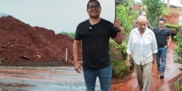 Com atuação de Papy, Jardim Itamaracá começa a receber asfalto após mais de 30 anos
