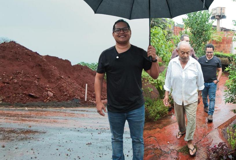 Com atuação de Papy, Jardim Itamaracá começa a receber asfalto após mais de 30 anos