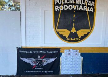 Homem é preso com carga de medicamentos ilegais avaliada em R$ 215 mil na MS-164