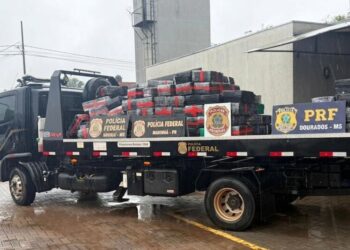Carga com mais de 10 toneladas de maconha é apreendida em carreta no Paraná Carga com mais de 10 toneladas de maconha é apreendida em carreta no Paraná