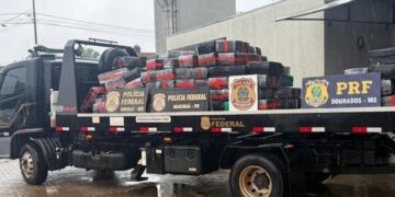 Carga com mais de 10 toneladas de maconha é apreendida em carreta no Paraná