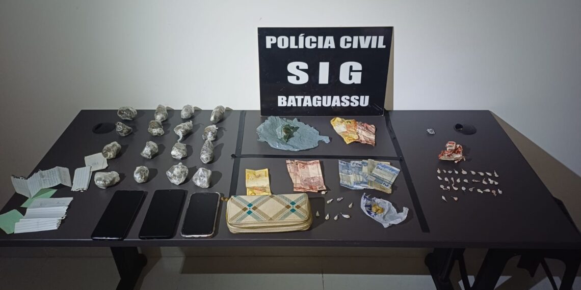 Operação “Dama” derruba ponto de tráfico e leva duas mulheres à prisão