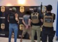 Homem que agrediu esposa grávida com socos e chutes é preso após perseguição policial