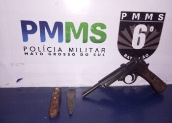 Discussão de casal acaba em sangue e apreensão de arm