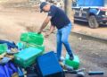 Mais de 1,4 tonelada de drogas é destruída em incineração na fronteira