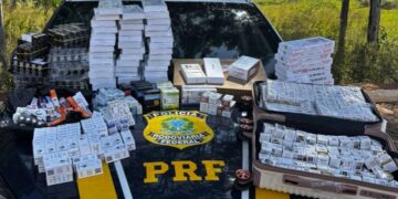 Carga milionária de “emagrecedores” é interceptada na BR-163