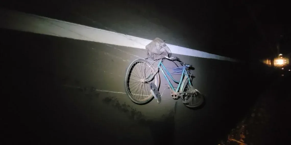 Ciclista de 62 anos morre após ser atingido por picape na BR-436
