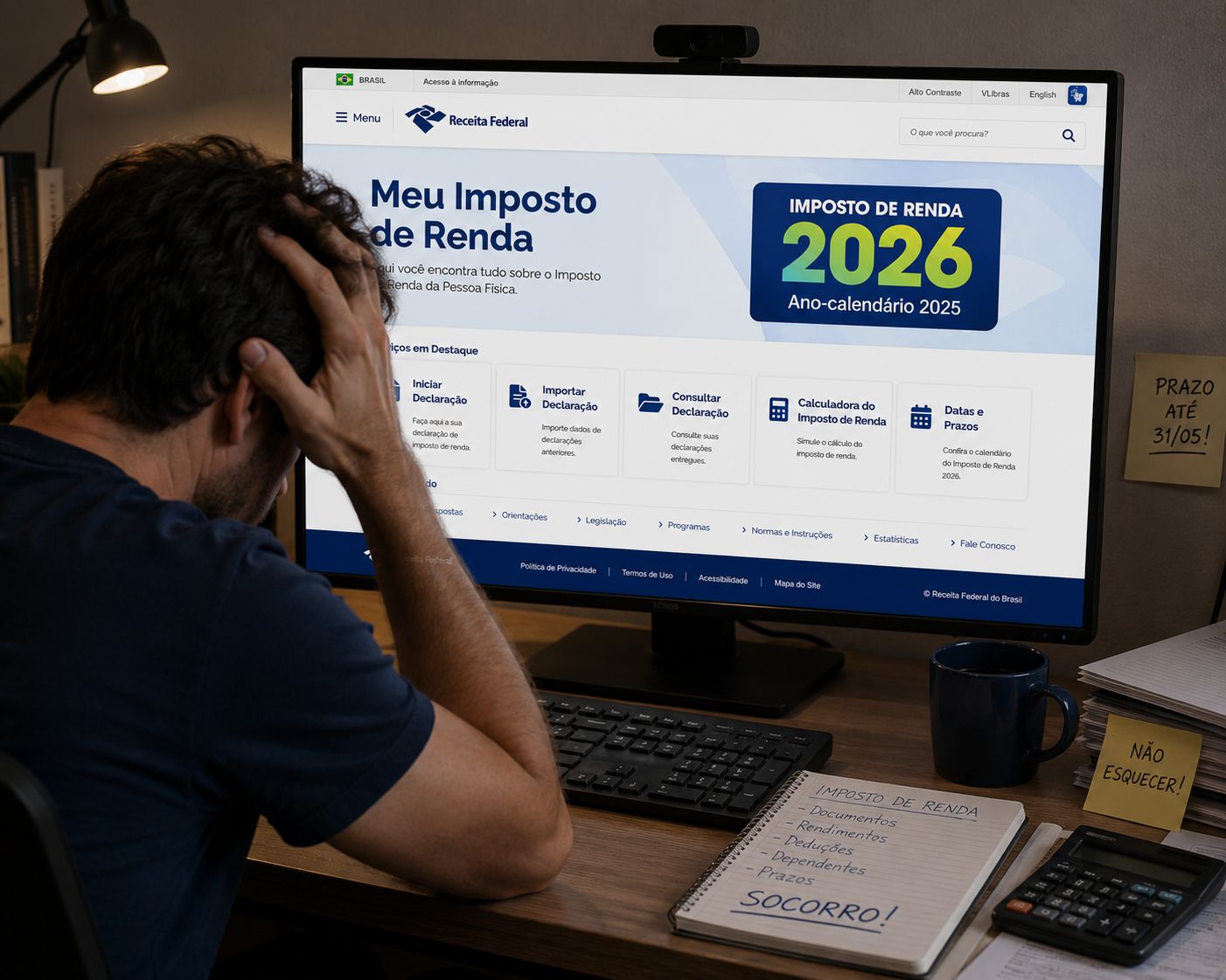 Imposto de Renda entra na reta final e ainda faltam milhares de declarações em MS